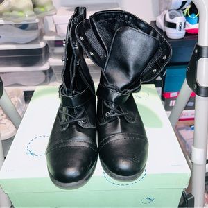 AR Farahh Boots, black,  8.5
